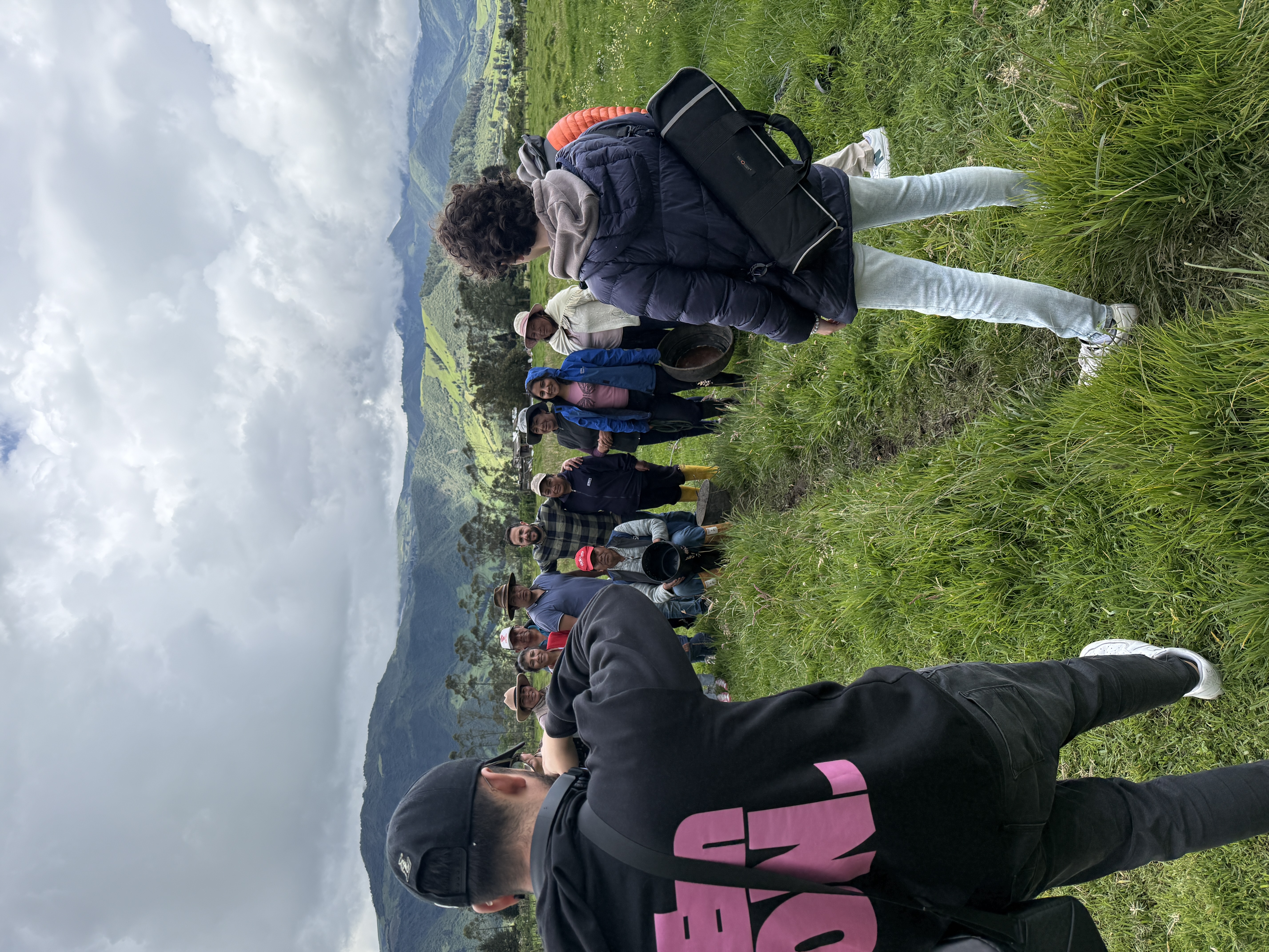 Equipo Lemon en exteriores